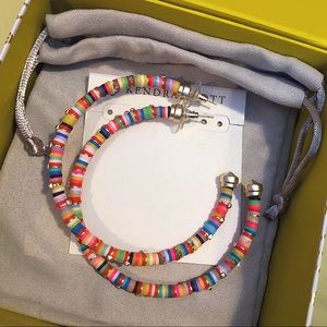 KS Reece Neon Mix Large Hoops